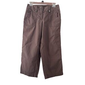 New York And Company Women’s Brown Size 2 Cropped Pants